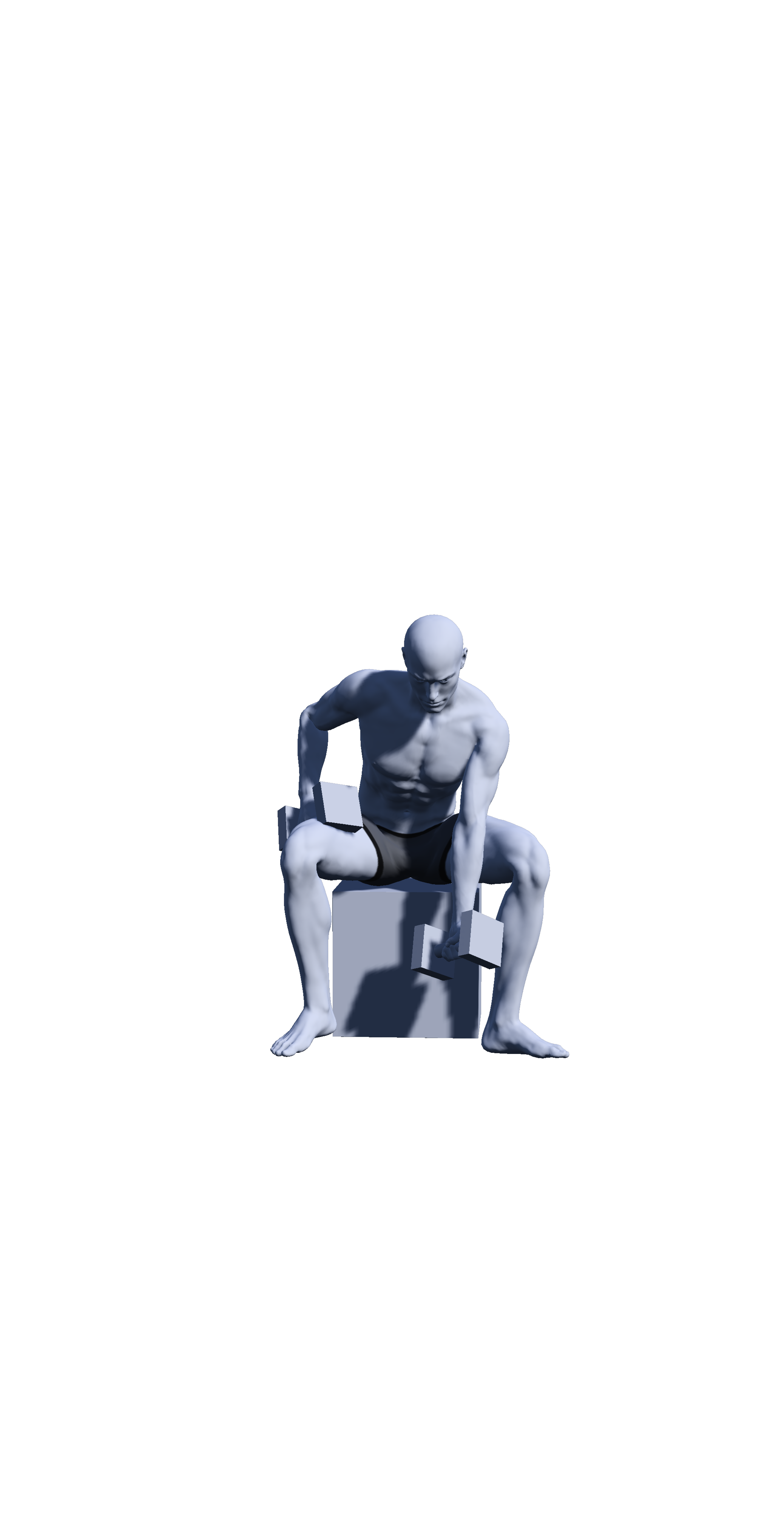 덤벨 컨센트레이션 컬